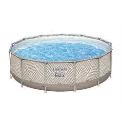 Piscine de Jardin Tubulaire 396 x 107 cm 11en1, un ajout élégant pour votre jardin