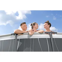 Piscine de jardin 457 cm, idéale pour les jeux d'enfants