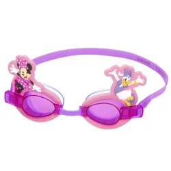Lunettes de natation Minnie roses, idéales pour les petits amoureux de l'eau