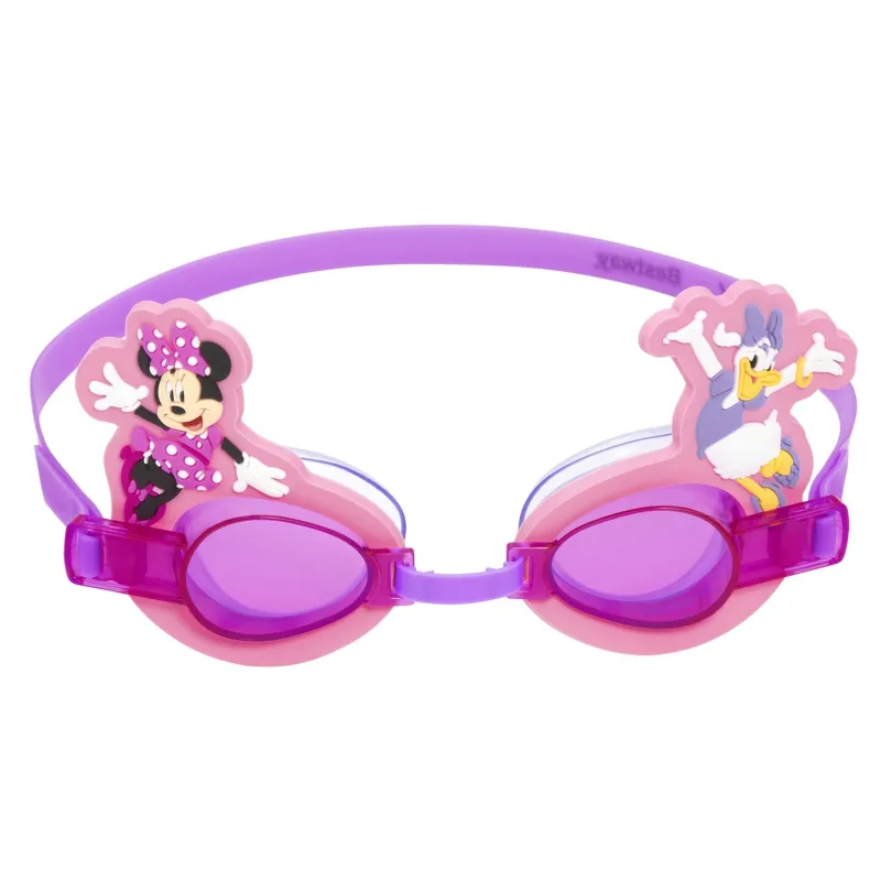 Lunettes de natation Minnie en matériau durable, pour un confort optimal