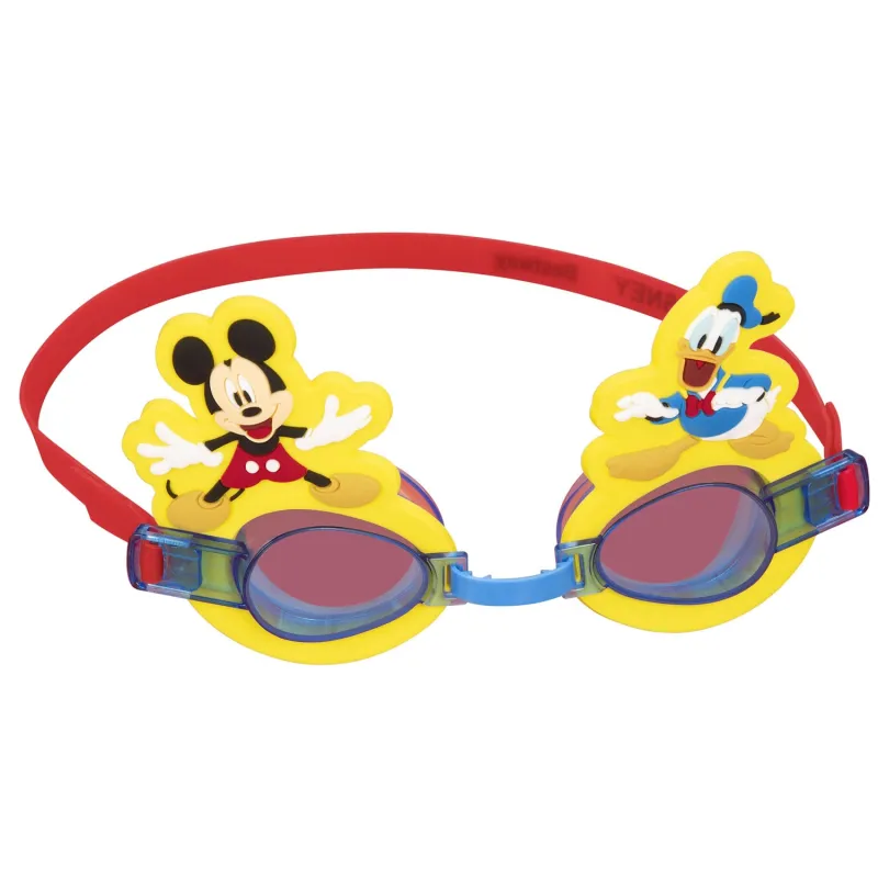 Lunettes de natation Mickey, idéales pour les petits nageurs