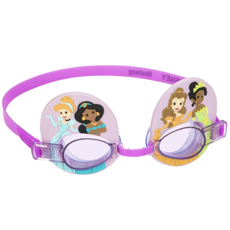 Lunettes de natation pour enfants avec motif Princesse, parfaites pour s'amuser dans l'eau