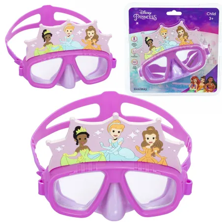 Masque de natation pour enfants avec thème de princesse, jouet aquatique Bestway 9102X