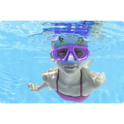 Masque de natation rose pour enfants, idéal pour jouer dans l'eau Bestway 9102X