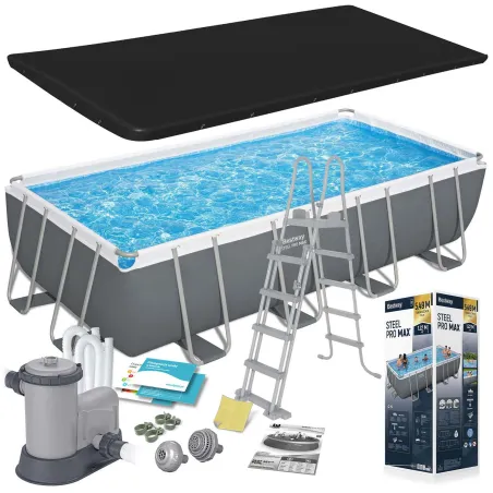 Piscine de Jardin 549 x 274 x 122 cm, idéale pour les activités estivales