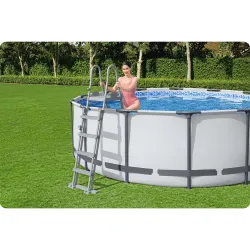 Bassin de jardin 549 x 274 x 122 cm, parfait pour les jeux d'enfants