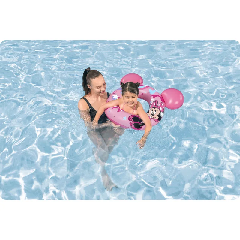 Bouée de Natation Minnie 76 cm, confortable et sûr pour les enfants