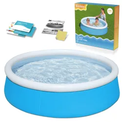 Piscine gonflable de jardin pour enfants 152 x 38 cm, idéale pour l'été