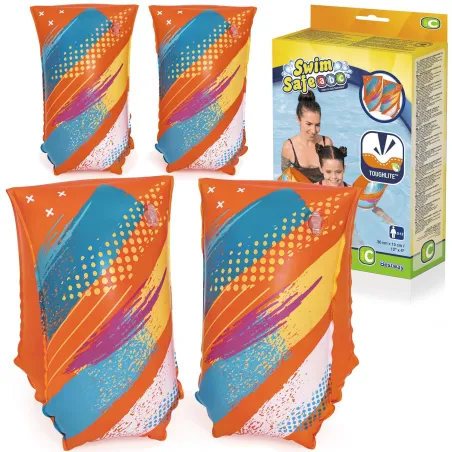 Brassards pour enfants L/XL, aides colorées pour la natation