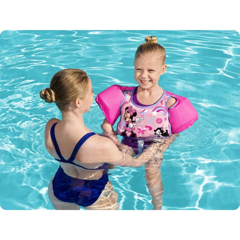 Gilet de natation Minnie, parfait pour les jeux aquatiques et les leçons de natation