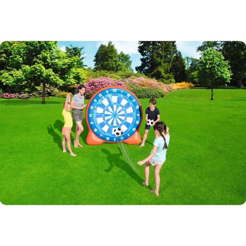 Cible de Football Gonflable Bestway 52307 parfaite pour s'amuser dans le jardin ou à la plage