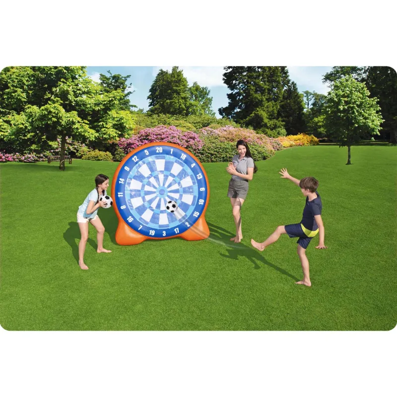 Cible de Football Gonflable Bestway 52307 pour le jeu actif à l'extérieur pour enfants