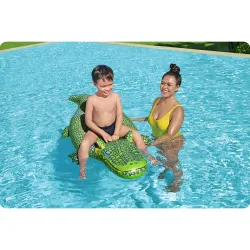 Crocodile coloré pour jeux aquatiques, 152 x 71 cm, Bestway 41477