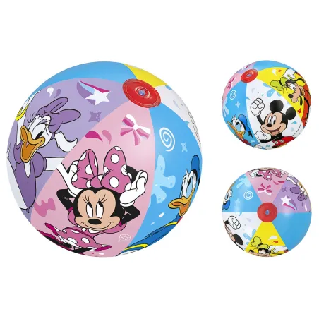 Ballon de Plage Mickey et ses Amis 51 cm, ballon gonflable coloré