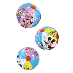 Idéale pour jouer à la plage, ballon de plage 51 cm Mickey et ses Amis