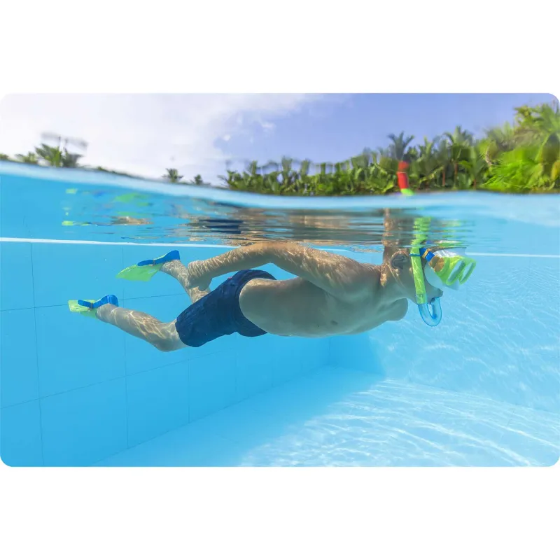 Idéal pour le snorkeling en mer ou au lac, un ensemble pour toute la famille