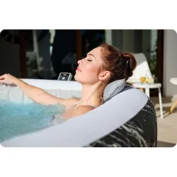 SPA Gonflable Lay-Z Hollywood 6 personnes, matériau durable, détente dans le jardin