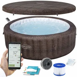 SPA Gonflable Lay-Z Bali Brown 7 personnes Bestway 6001P