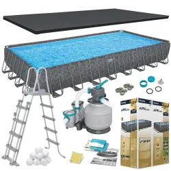 Bestway 561KJ Piscine de Jardin 956 x 488 x 132 cm 11en1