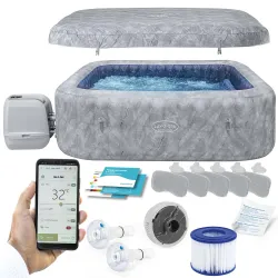 SPA Gonflable Lay-Z San Francisco Pro 7 personnes Bestway 6001Q