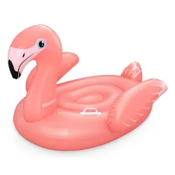 Idéal pour le jardin matelas gonflable flamant rose 138 x 107 cm Bestway 41525