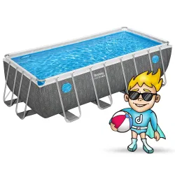 Piscine Bestway 561MB 488 x 244 x 122 cm bleue pour l'été
