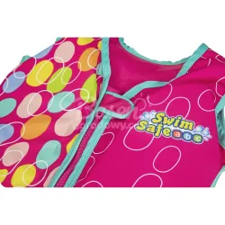 Gilet de natation pour enfants, parfait pour les vacances, rose S/M