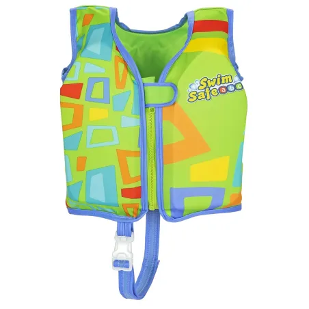 Gilet de natation vert pour enfants M/L Bestway 32177, sûr et confortable pour les jeunes nageurs