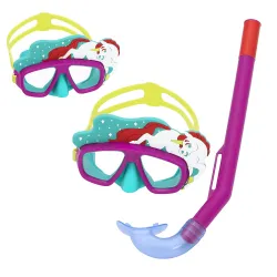 Set de Plongée Rose pour Enfants Bestway 24059