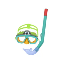 Ensemble de plongée pour enfants turquoise, parfait pour les vacances d'été à la mer