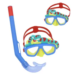 Ensemble de plongée pour enfants bleu Bestway 24059