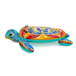Matelas gonflable tortue verte 186 x 168 cm Bestway 41523