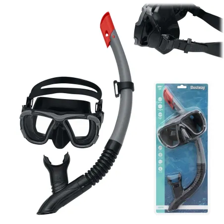 Ensemble de plongée gris, parfait pour le snorkeling dans l'eau