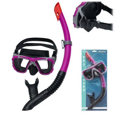 Ensemble de plongée violet Bestway 24021, parfait pour les aventures sous-marines
