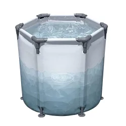 Baril de bain glacé 253L, parfait pour la détente après l'entraînement, en extérieur