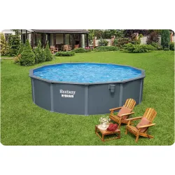 Piscine de Jardin 549 x 132 cm, robuste et parfaite pour l'été