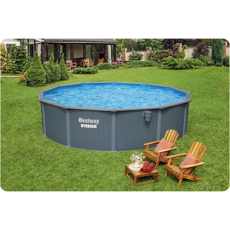 Piscine de Jardin 549 x 132 cm, robuste et parfaite pour l'été