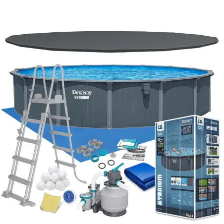 Piscine de Jardin Panneaux 732 x 132 cm, idéale pour l'extérieur