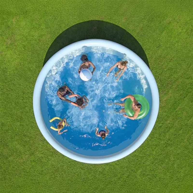 Piscine de jardin 457 x 107 cm à montage facile pour s'amuser en famille