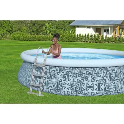 Idéale pour les jeux d'été, piscine de jardin 457 x 107 cm