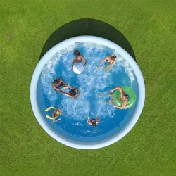 Piscine à cadre 457 x 107 cm, fabriquée avec des matériaux durables pour toute la famille