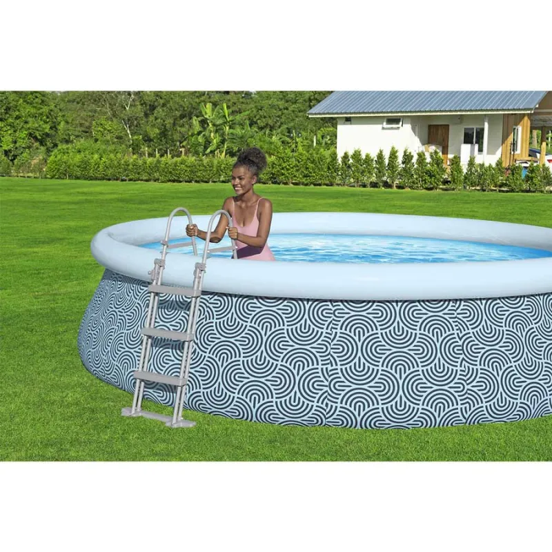 Piscine de jardin 457 x 107 cm, excellente pour se détendre lors des journées chaudes