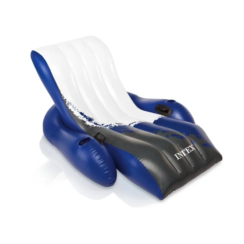 Matelas gonflable pour la natation 180 x 135 cm, confortable et pratique, jouet aquatique