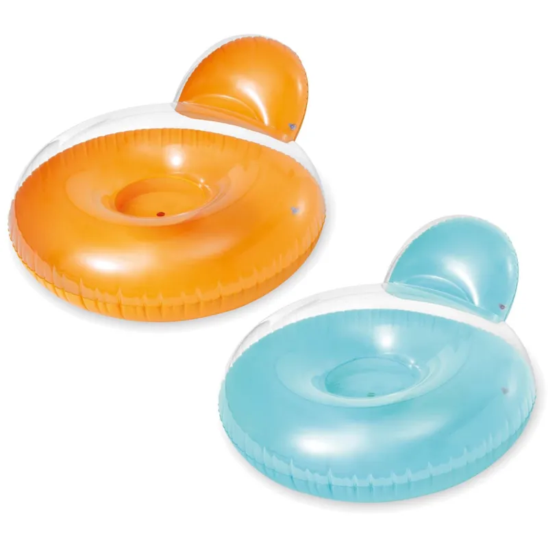 Fauteuil multifonctionnel INTEX 58889 bleu, idéal pour les jeux aquatiques
