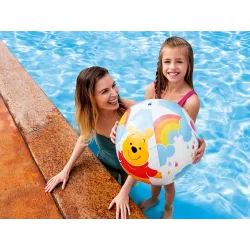 Ballon gonflable coloré de 51 cm, parfait pour les activités estivales