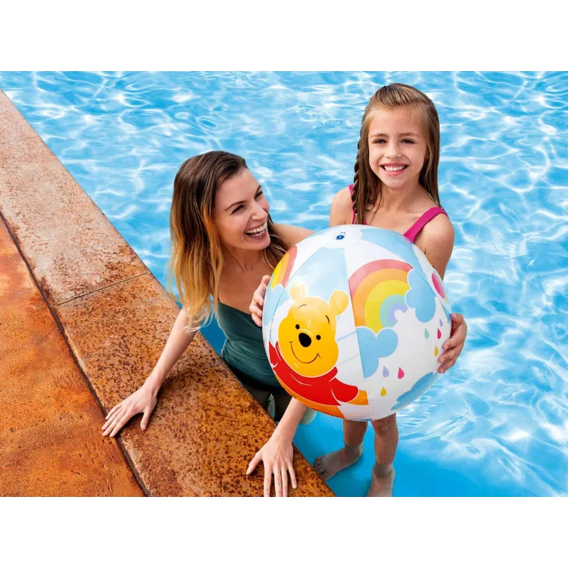 Ballon gonflable coloré de 51 cm, parfait pour les activités estivales