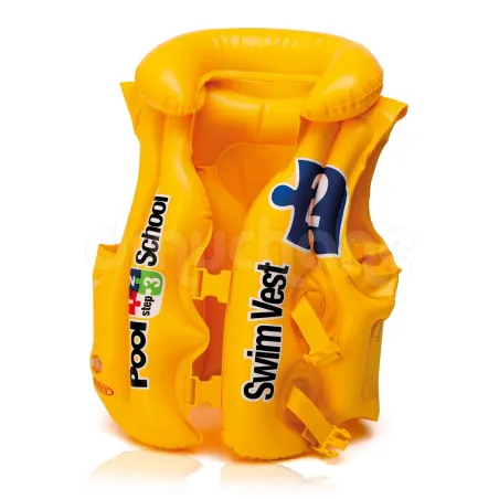 Gilet Gonflable d'Apprentissage de Natation INTEX 58660, aide confortable et sécurisée pour les enfants