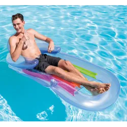 Matelas pour enfants, excellent pour la plage, couleur bleue