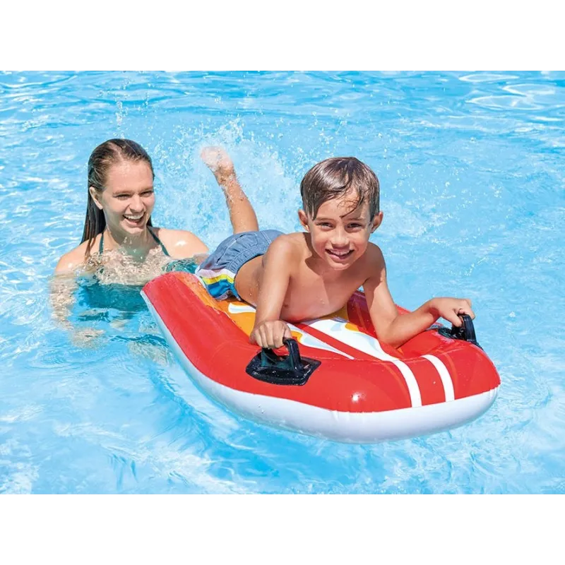 Planche de natation gonflable INTEX 58165, idéale pour s'amuser au jardin ou à la plage