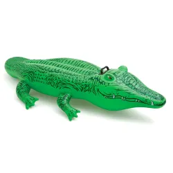 Flotteur gonflable crocodile 168 x 86 cm, jouet aquatique INTEX 58546